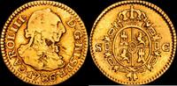 Sevilla 1/2 Escudo 1786 1788-1808 Carlos IV BC+/MBC 900,00 EUR  Excl. 12,00 EUR Verzending