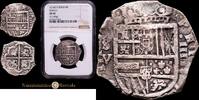 Sevilla 4 Reales 1614 1598-1621 Felipe III Encapsulada por NGC como XF 45 950,00 EUR  Excl. 12,00 EUR Verzending