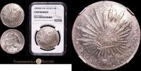 M&eacute;xico 8 Reales 1889 M&eacute;xico Encapsulado por NGC como (Chopmarked.). 190,00 EUR  Excl. 15,00 EUR Verzending