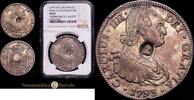 Mexico 5 chelines, aplicado en 1797 sobre una moneda de 8 1793 1788-1808... 1675,00 EUR  Excl. 12,00 EUR Verzending