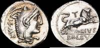 Norte de Italia. Denario 105 a.C. REP&Uacute;BLICA ss+ 675,00 EUR  Excl. 12,00 EUR Verzending