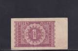 Polen 1 Zloty 1946 VF+,