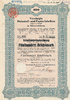 Deutsches Reich,Sachsen, 500 Reichsmark Niederschlema, Teilschuldverschreibung, Vereinigte Holzstoff und Papierfabriken, -