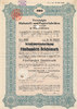 Deutsches Reich,Sachsen, 500 Reichsmark Niederschlema, Teilschuldverschreibung, Vereinigte Holzstoff und Papierfabriken, -