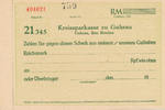 Deutsches Reich,Schlesien, Scheck Guhrau, Bez.Breslau, -