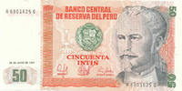 Peru 50 Intis -