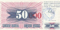 Bosnien-Herzegowina, 50000 Dinara -