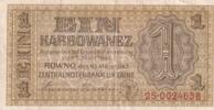 Drittes Reich, Ukraine, 1 Karbowanez Ro.591,ZWK-47, -