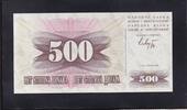 Bosnien-Herzegowina, 500 Dinara -