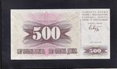 Bosnien-Herzegowina, 500 Dinara -