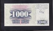 Bosnien-Herzegowina, 1000 Dinara -
