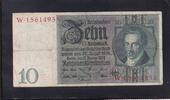 Weimarer Republik, Reichsbank, 10 Reichsmark 1929 Ro.173a,DEU-183a, Frie... 3,99 EUR  plus 7,00 EUR verzending