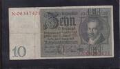 Deutsches Reich, Weimarer Republik, 10 Reichsmark 1929 Ro.173a,DEU-183a,... 3,99 EUR  plus 7,00 EUR verzending