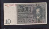 Deutsches Reich, Weimarer Republik, 10 Reichsmark 1929 Ro.173b,DEU-183b,... 3,99 EUR  plus 7,00 EUR verzending