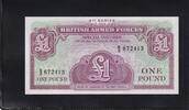 Großbritannien, 1 Pound (1962) Militägeld Kassenfrisch I, 2,99 EUR  plus 7,00 EUR verzending
