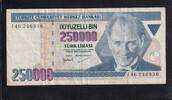 Türkei 250000 Lirasi -