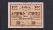 Deutsches Reich, Sachsen, 200 Millionen Mark Marienberg , Amtshauptmannschaft, -