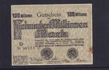 Deutsches Reich, Sachsen, 100 Millionen Mark Marienberg , Amtshauptmannschaft, -