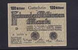 Deutsches Reich, Sachsen, 100 Millionen Mark Marienberg , Amtshauptmannschaft, -
