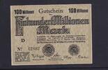 Deutsches Reich, Sachsen, 100 Millionen Mark Marienberg , Amtshauptmannschaft, -