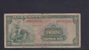 Alliierte Besatzung, Bank deutscher Länder, 20 Deutsche Mark Ro.240, WBZ-6, Serie: J/G, -