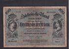 Länderbanknote Sachsen, Sächsische Bank, 100 Mark Dresden, KN 6stellig, Ser. I, -