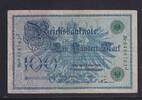 Weimarer Republik, Reichsbank, 100 Mark Ro.34, DEU-67, grüne Siegel, Serie: J, Udr. Bst. L, -