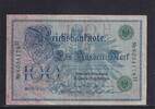 Weimarer Republik, Reichsbank, 100 Mark Ro.34, DEU-67, grüne Siegel, Serie: H, Udr. Bst. H, -