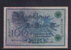 Weimarer Republik, Reichsbank, 100 Mark Ro.34, DEU-67, grüne Siegel, Serie: H, Udr. Bst. G, -