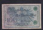 Weimarer Republik, Reichsbank, 100 Mark Ro.34, DEU-67, grüne Siegel, Serie: G, Udr. Bst. G, -
