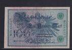 Weimarer Republik, Reichsbank, 100 Mark Ro.34, DEU-67, grüne Siegel, Serie: G, Udr. Bst. F, -