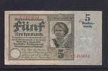 Weimarer Republik, Rentenbank, 5 Rentenmark KN: 7 stellig, -