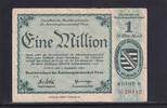 Weimarer Republik, Sachsen, 1 Million Mark Pirna, Amtshauptmannschaft, Reihe B, -