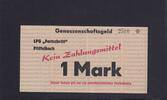 Deutschland, DDR, 1 Mark LPG-Geld, Pfiffelbach, -
