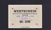 Deutschland, DDR, 50 DM LPG-Geld, Gardelegen, -
