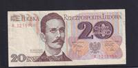 Polen 20 Zloty Serie: R, 1 Bst. vor KN, -