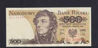 Polen 500 Zloty Serie: GC, 2 Bst. vor KN, -