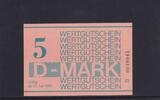 Deutschland, DDR, Thüringen, 5 D-Mark Justizvollzugsanstalt Hohenleuben, -