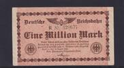 Weimarer Republik, Reichsbahn, Berlin, 1 Million Mark Serie: R, -