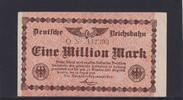 Weimarer Republik, Reichsbahn, Berlin, 1 Million Mark Serie: O, -
