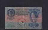 Rumänien, Österreich-Ungarn, 20 Kronen mit Rumänischen Stempel, -