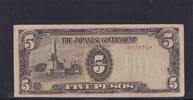 Philippinen 5 Pesos Japanische Besatzung, -