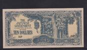 Malaya 10 Dollars Japanische Besatzung, -