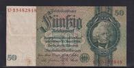 Deutsches Reich, Drittes Reich, 50 Reichsmark 1933 Ro.175b, DEU-210b, Fr... 3,99 EUR  plus 7,00 EUR verzending