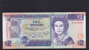 Belize 2 Dollars -