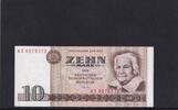 Deutschland, DDR, 10 Mark Ro.359c, DDR-21c, Zweite Auflage, Computerdruck, Serie: AS, -