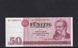 Deutschland, DDR, 50 Mark Ro.360a, DDR-22a, erste Auflage, Typensatz, Serie: BE, -