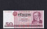 Deutschland, DDR, 50 Mark Ro.360c, DDR-22c, zweite Auflage, Computersatz, Serie: FD, -
