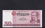 Deutschland, DDR, 50 Mark Ro.360c, DDR-22c, zweite Auflage, Computersatz, Serie: FB, -