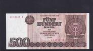 Deutschland, DDR, 500 Mark Ro.364b, DDR-26b, Computerdruck, Serie: AH, -